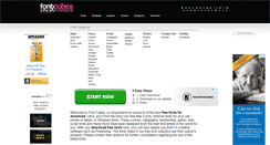 Desktop Screenshot of fontcubes.com